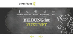 Desktop Screenshot of lehrerbund.at